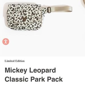 Freshly picked Mickey Fanny pack